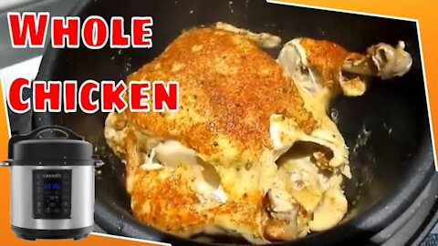 Crock-Pot Express® Whole Chicken full process
