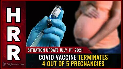 Mike Adams - Covid vaccine TERMINATES 4 out of 5 pregnancies (Audio Only) - 2330