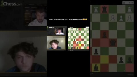 Niemann beats magnus with only premoves!