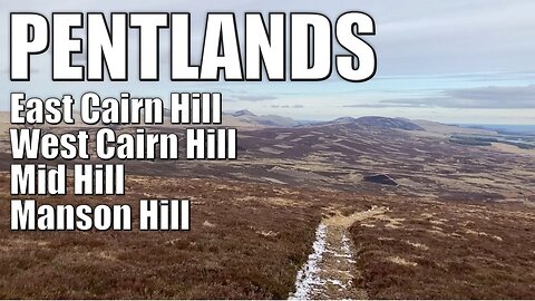 Hill Walking - Pentlands - Threipmuir, East Cairn Hill, West Cairn Hill, Mid Hill & Manson Hill 2023