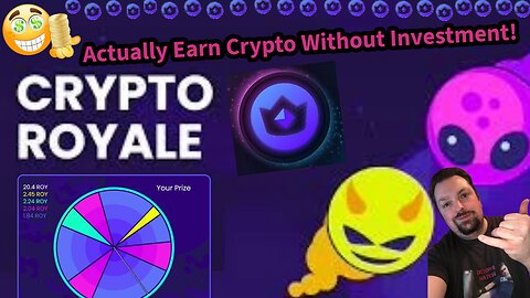 Playing Crypto Royale / Actually Earn Crypto Without Investment!