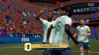 Fifa21 FUT Squad Battles - Steven Bergwijn slick goal