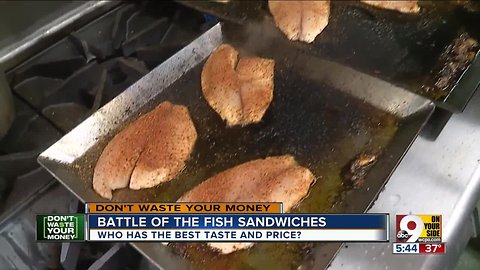 Battle of the Lenten fish sandwiches