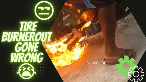 Bike burnout