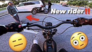 I Met A New Surron Rider & This happened!!!😐😱