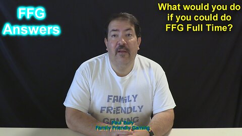 FFG Answers What would you do if you could do FFG Full Time