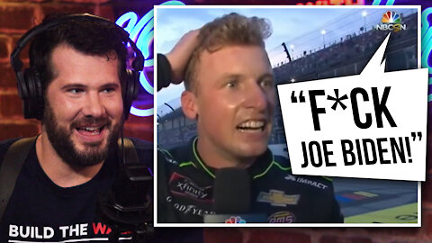 "F--- Joe Biden" Chant! Reporter Lies About BASED NASCAR Fans? | Louder With Crowder
