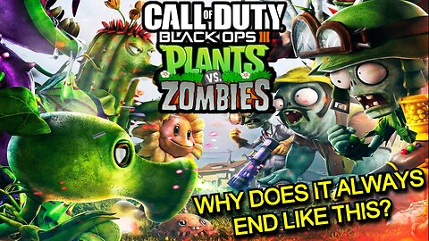 Plant VS Zombies In Zombies Black Ops III