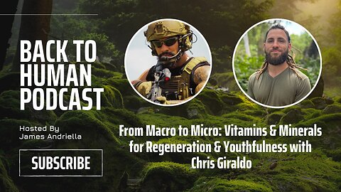 From Macro to Micro: Vitamins & Minerals for Regeneration & Youthfulness w/ Chris Giraldo