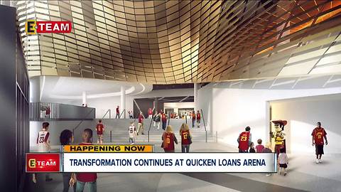 Transformation continues at Quicken Loans Arena