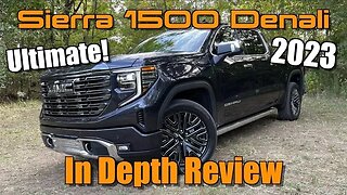 2023 GMC Sierra 1500 Denali Ultimate: Start Up, Test Drive & In Depth Review