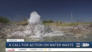 A call for action on water waste