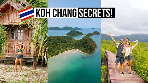 KOH CHANG amazing FULL ISLAND Tour | Secret beaches, Mangrove Forests & Hidden Cafes