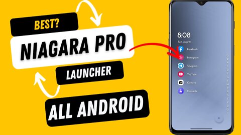 Niagara Launcher Pro Mod Free All Android Devices|Install Niagara Pro Launcher On Your Android|