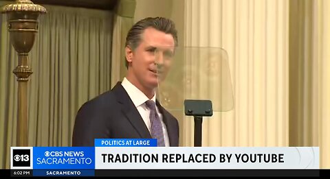 Gavin Newsom Announced He Will Pre-Record His State of the State Speech and Post it on YouTube