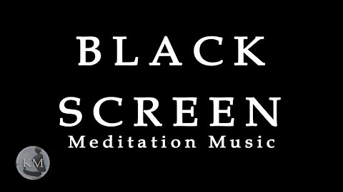 Black Screen Indian Instrumental Meditation Music to Clear Your Mind | KindMIND