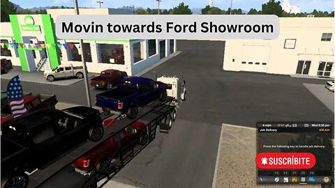 Moving Ford Trucks to the Showroom in American Truck Simulator - Full Job