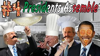 The Presidents' Homemade Pizza Night - Presidents Assemble Ep4 (ai meme)