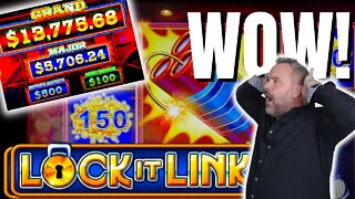 Max Bet Bonus HAND PAY on Lock It Link!