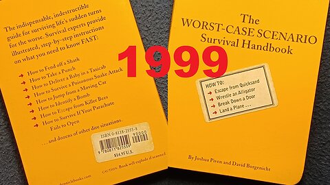 The WORST-CASE SCENARIO Survival Handbook, by Joshua Piven and David Borgenicht, 1999
