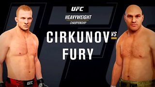 EA Sports UFC 4 Gameplay Tyson Fury vs Misha Cirkunov