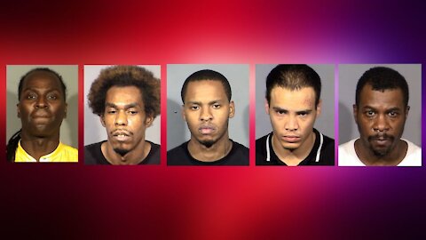 Human trafficking task force arrests 5 during vice operation in Las Vegas