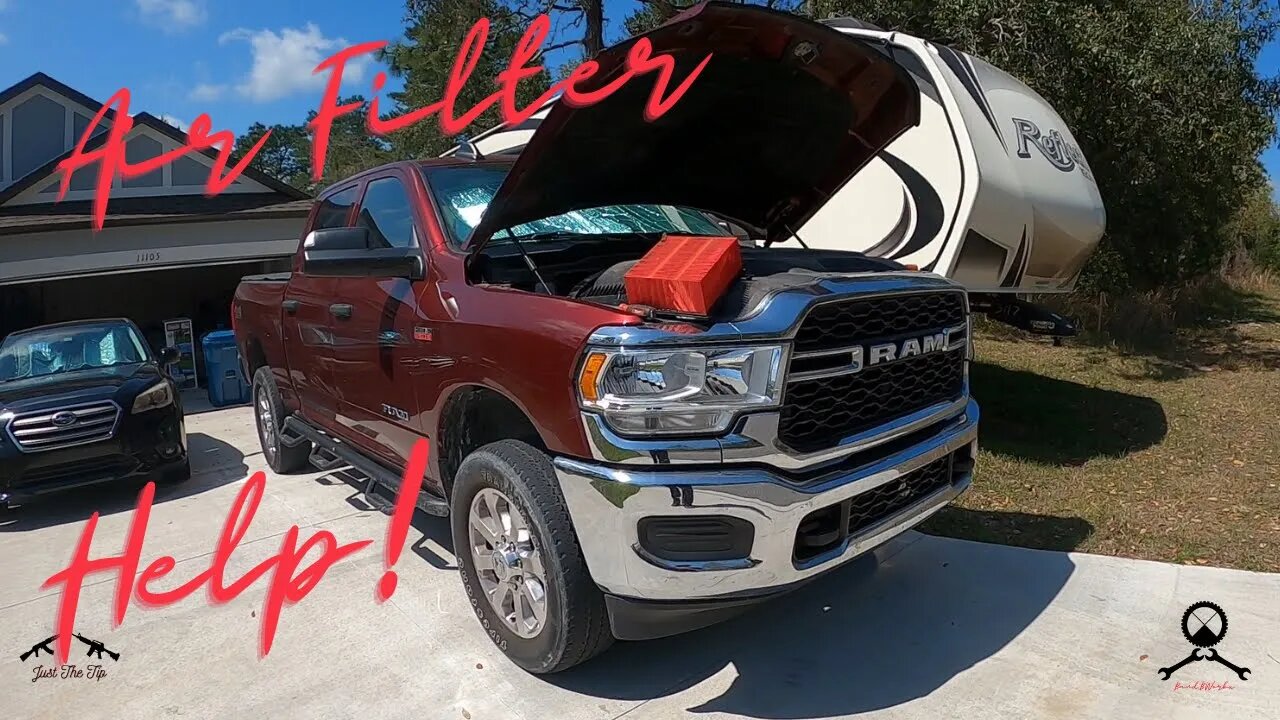 Ram 2500 6 4 hemi air filter help