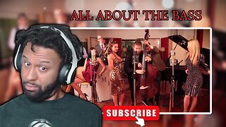 AMAZING! | FIRST TIME | All About That Bass - Postmodern Jukebox European Tour Version | REACTION