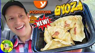 Yoshinoya® 🇯🇵 NEW GYOZA Review 🥟🥡🥢 Peep THIS Out! 🕵️‍♂️