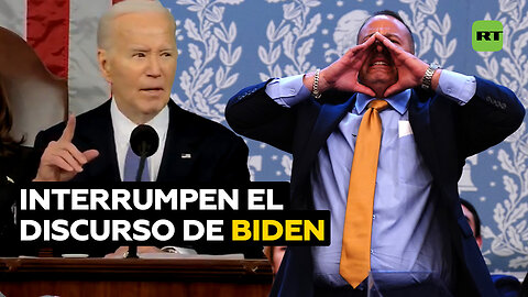 Padre de marine fallecido interrumpe el discurso de Biden en el Congreso