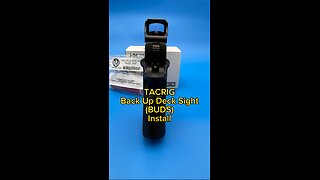 TACRIG’s Back Up Deck Sight for Holosun SCS-320