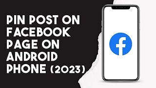 How To Pin Post On Facebook Page On Android Phone 2023