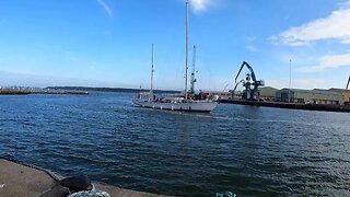 boat in Poole harbour 19th June 2023