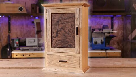 You can learn how to make this cabinet.