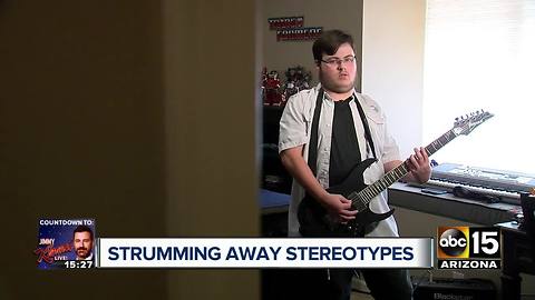 Glendale student with autism rocks national anthem performance