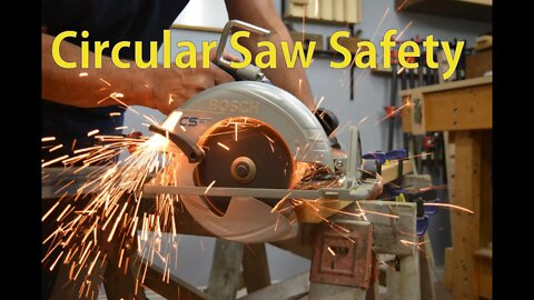 Using a Circular Saw Safely - Beginners Woodworking #26