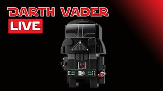Darth Vader Brickheadz live build | Star Wars Lego | Lego 41619
