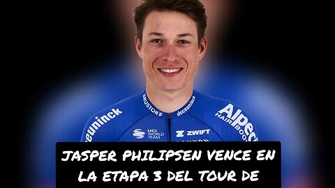 Jasper Philipsen vence en la Etapa 3 del Tour de Francia 2023.