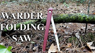 Awesome Camping/Backpacking folding saw!