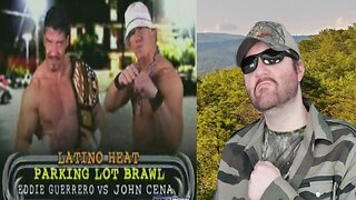 WWE John Cena V.S Eddie Guerrero Parking Lot Brawl Highlights - Reaction! (BBT)