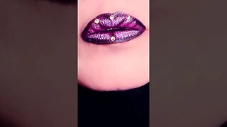 Creative Lip Art Makeup Design #shorts #shortvideo #viral #lipswatches #trending #fyp #short
