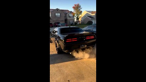 Cammed Dodge Challenger chopping