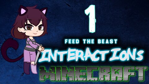 Minecraft FTB Interactions Episode 1 Getting Started Automating Powered Saw and Strainers Time Lapse