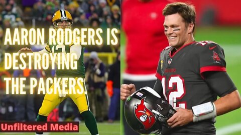 Why Aaron Rodgers will NEVER be Tom Brady. (Rodgers is Destroying the Green Bay Packers).