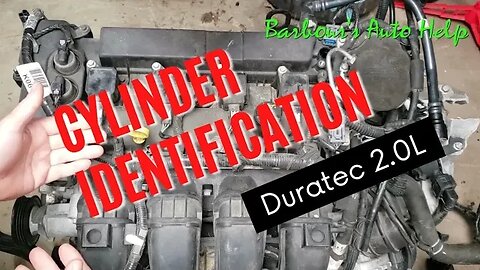 Cylinder Identification Duratec 2.0L