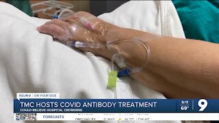 COVID antibody treatment at Tucson Medical Center