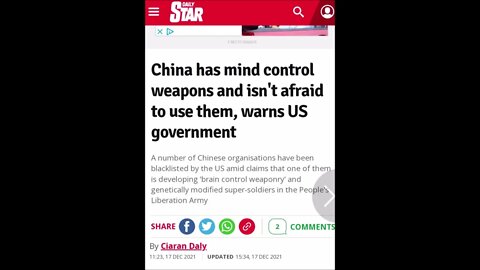 China Has Mind Control Weapons And Genetically Modified Super Soldiers Paranormal News