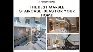 🔥The best marble staircase ideas for your home🔥