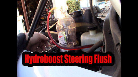 Ford F250 Hydroboost Power Steering Flush Powerstoke 6.0