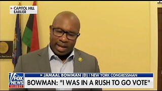 Dem Rep Bowman Speaks Out: Doesn't Know Why Pulling Capitol Fire Alarm Is Bad